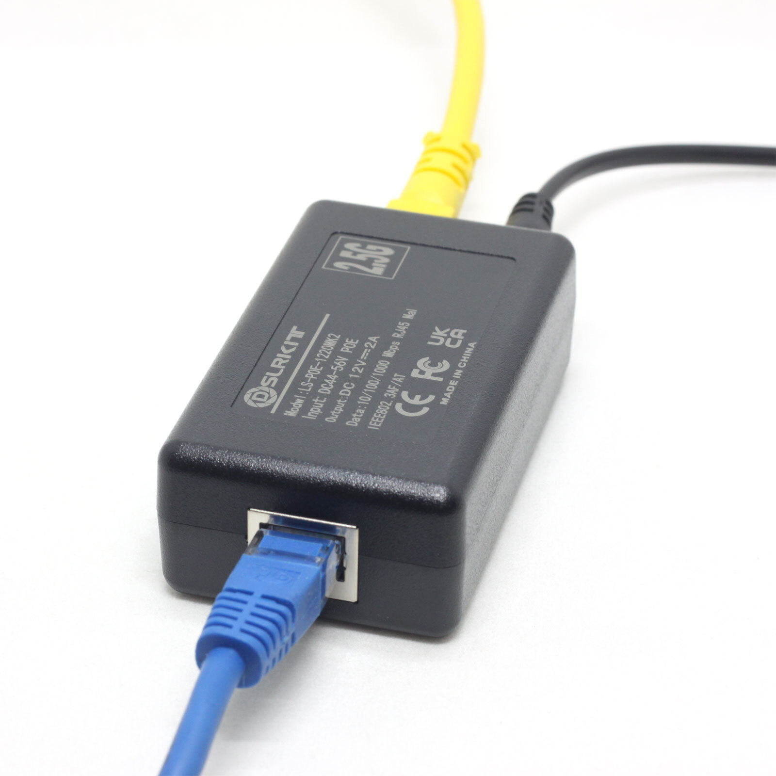 ตัวแยกสัญญาณ PoE แบบแอคทีฟ 2.5 - Active Poe Splitter Gigabit 12V 2A บทวิจารณ์และราคา