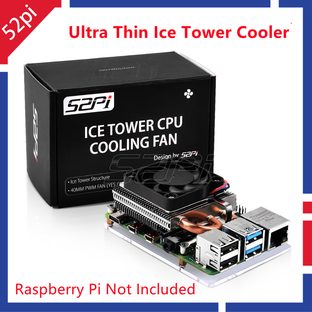 52Pi ใหม่ Ultra Thin Ice Tower - Deskpi Super6C บทวิจารณ์และราคา