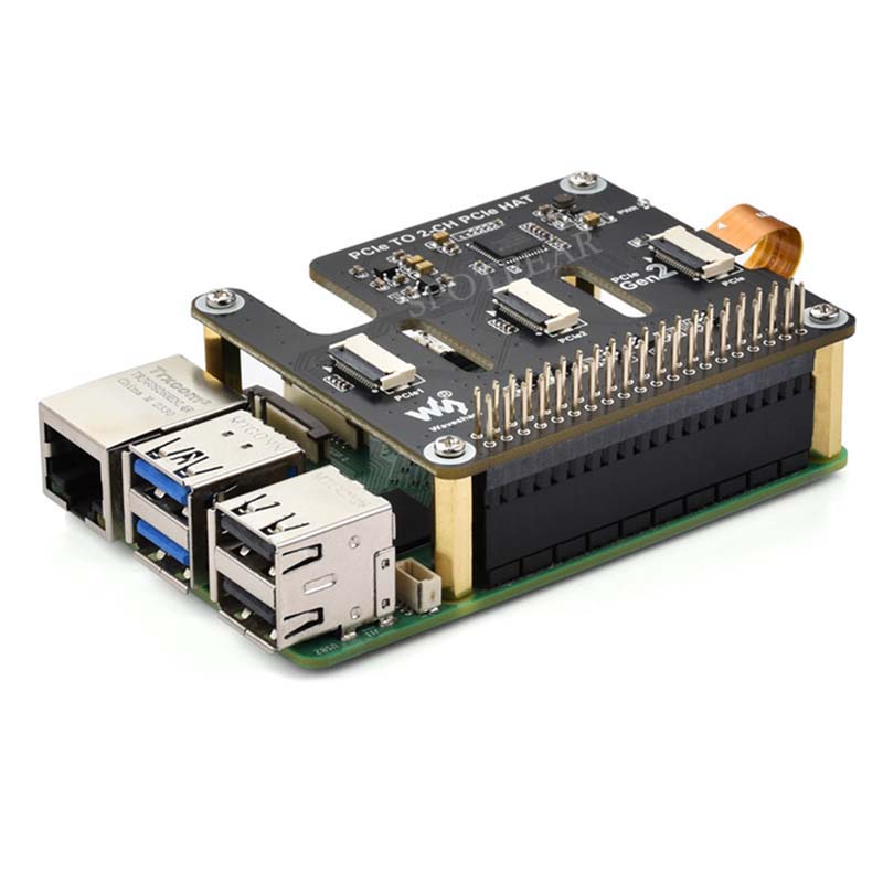 Raspberry Pi 5 PCIe ถึง 2-CH P - Turing Pi 2 บทวิจารณ์และราคา