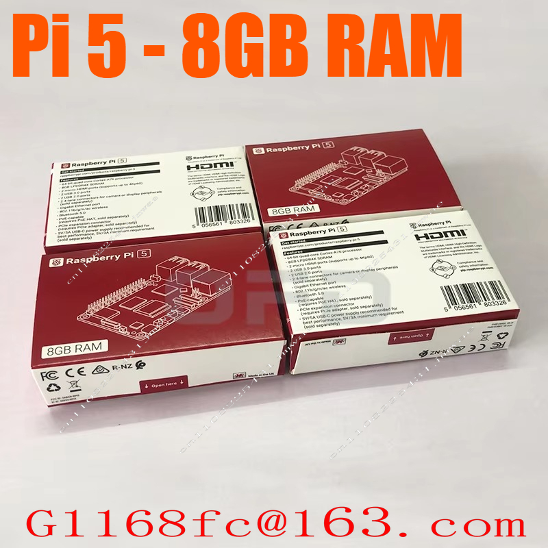 Pi 5 2GB/4GB/8GB เมมโมรี่ บอร์ - Raspberry Pi 5 8Gb บทวิจารณ์และราคา
